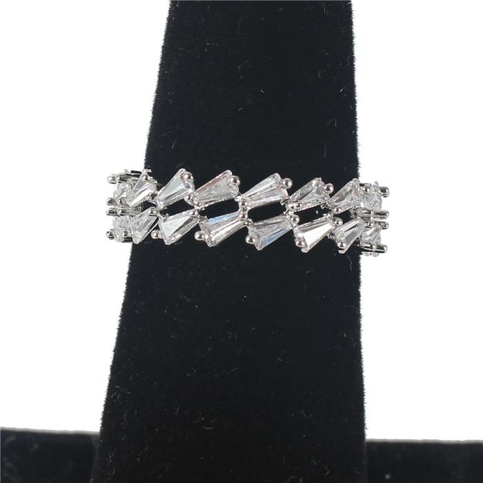 6 Size CZ Ring