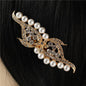 Pearl Rhinestones Hair Comb