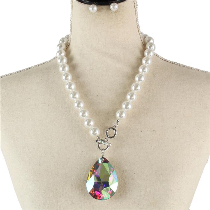 Pear Necklace Set