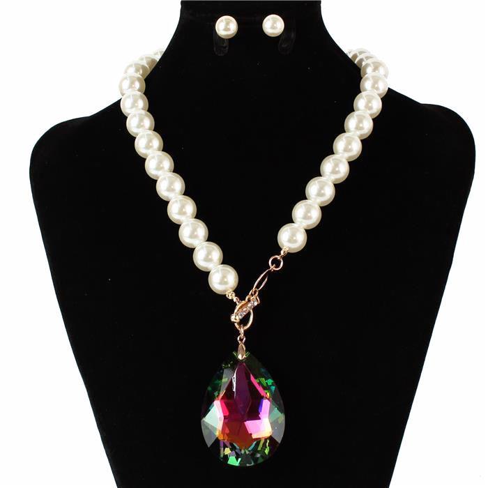 Pear Necklace Set