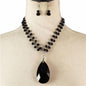 Crystal Beads Necklace Set