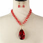 Crystal Beads Necklace Set