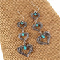 Metal Stone Earring