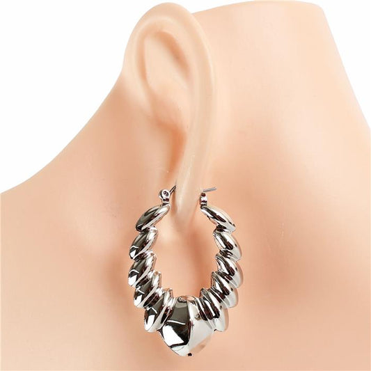 Metal Hoop Earring