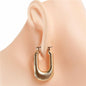 Metal Hoop Earring