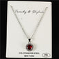 CZ Stainless Steel Necklace