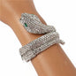 Rhinestones Snake Stretch Bracelet