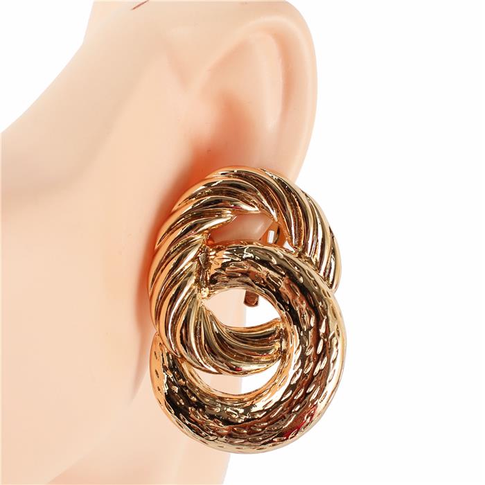 Clip On Metal Earring