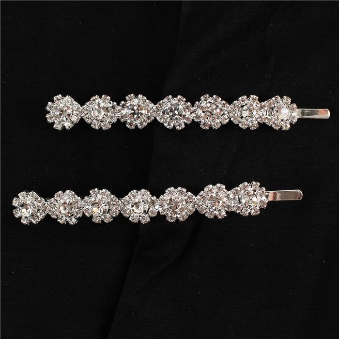 2 PC Rhinestones Hair Pin