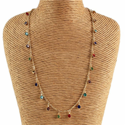 Color Stones Necklace