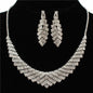 Rhinestones Necklace Set