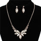 Rhinestones Crystal Necklace Set