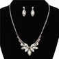 Rhinestones Crystal Necklace Set