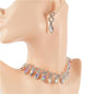 Rhinestones Crystal Choker Set