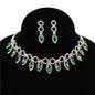 Rhinestones Crystal Choker Set