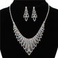 Rhinestones Necklace Set