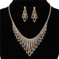 Rhinestones Necklace Set