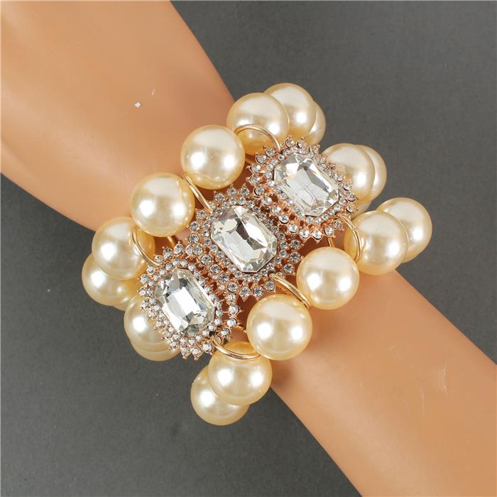 Pearl 3 Layereds Bracelet