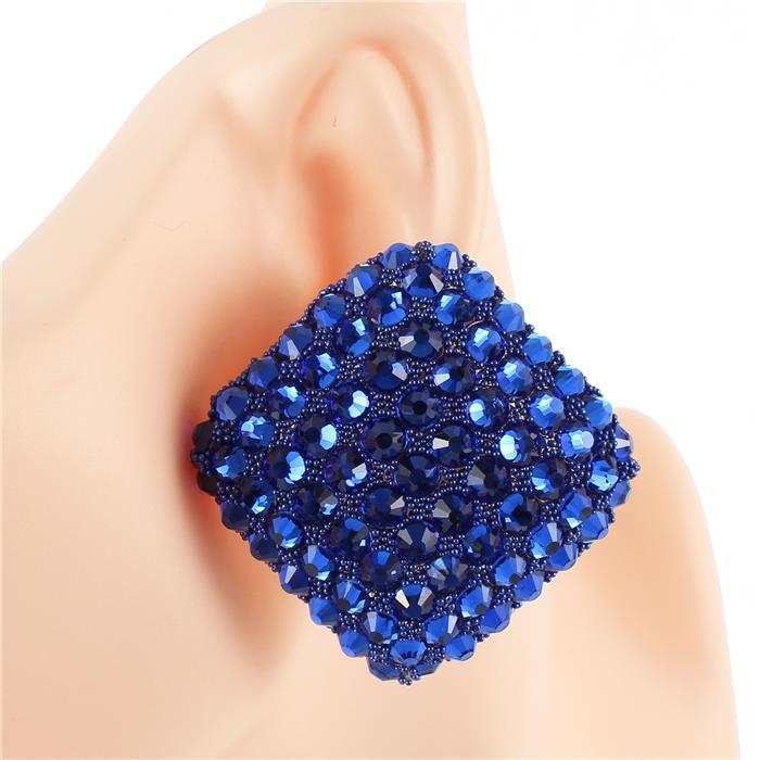 Clip On Crystal Earring