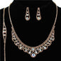 Rhinestones 3 pc Necklace Set