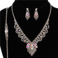 Rhinestones 3 pc Necklace Set