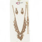 Rhinestones 3 pc Necklace Set