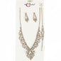 Rhinestones 3 pc Necklace Set