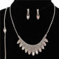 Rhinestones 3 pc Necklace Set