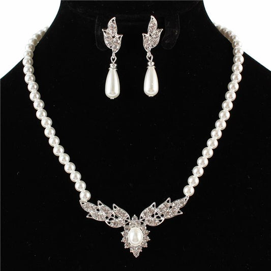 Pearl Necklace Set