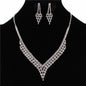 Rhinestones Necklace Set