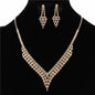 Rhinestones Necklace Set