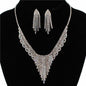 Rhinestones Necklace Set