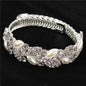 Rhinestones Pearl Bangle