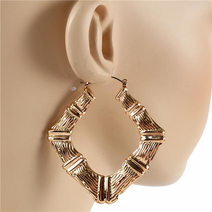 Metal Hoop Earring