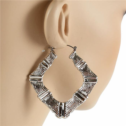 Metal Hoop Earring