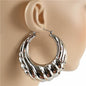 Metal Hoop Earring