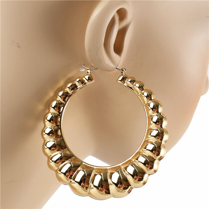 60 MM Metal Hoop Earring