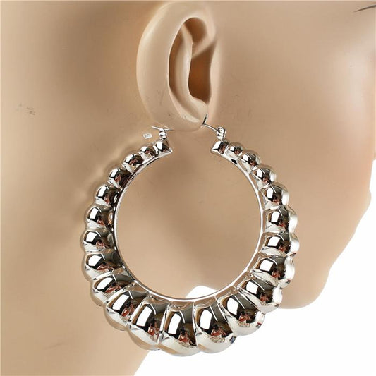 60 MM Metal Hoop Earring