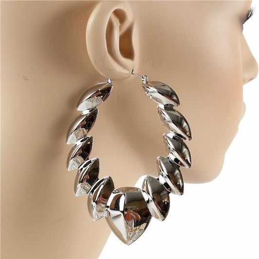 Metal Hoop Earring