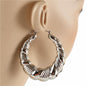 Metal Hoop Earring