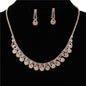 Rhinestones Necklace Set