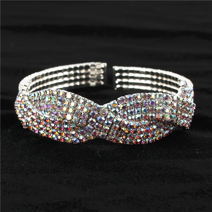 Rhinestones Cuff Bangle