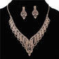 Rhinestones Necklace Set