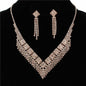 Rhinestones Necklace Set