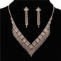 Rhinestones Necklace Set