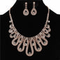 Rhinestones Necklace Set