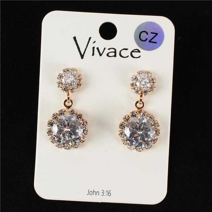 CZ   Dangle Earring