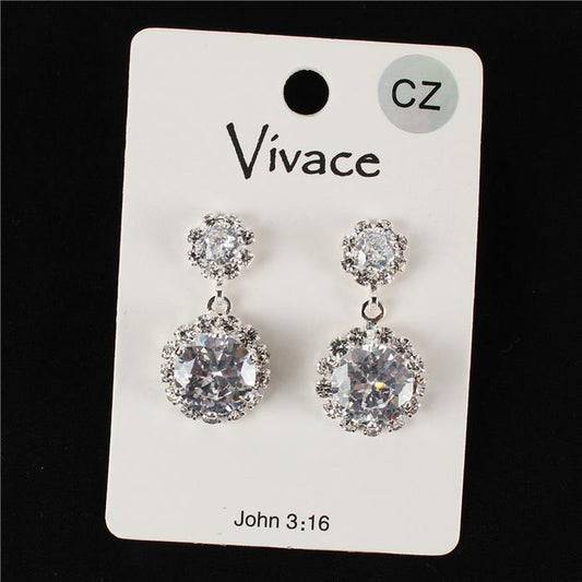 CZ   Dangle Earring