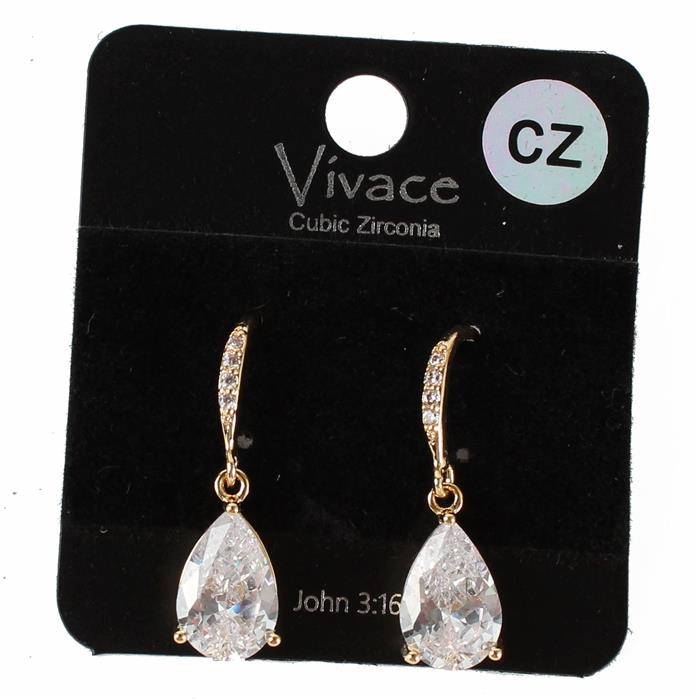 CZ Dangle Earring