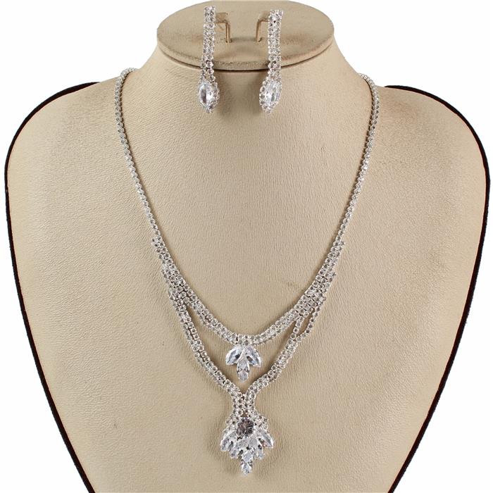 CZ Necklace Set